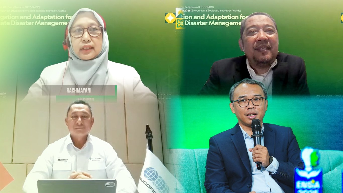 ENSIA 2026 Hadir Kembali, SUCOFINDO Dorong Inovasi Berkelanjutan dan Kolaborasi Lintas Sektor Hadapi Perubahan Iklim